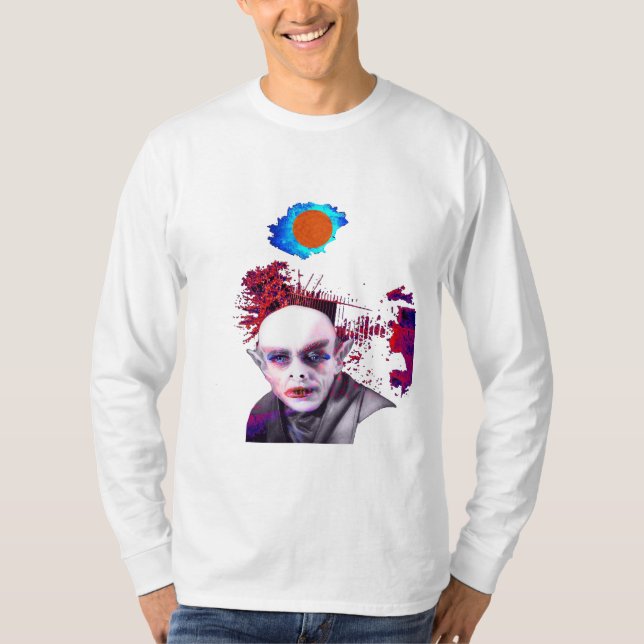 Mörk Star Tee (Framsida)