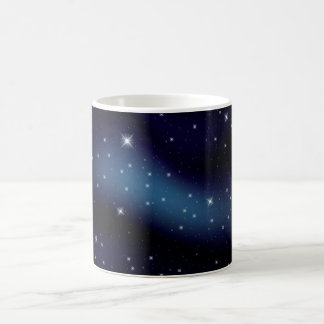 Mörk Starry konstellation Kaffemugg