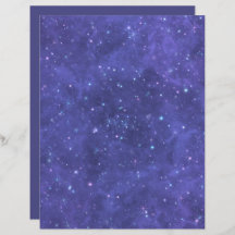 Mörk Starry Night Craft/Scrapbooking Papper, stor