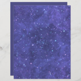 Mörk Starry Night Craft/Scrapbooking Papper, stor