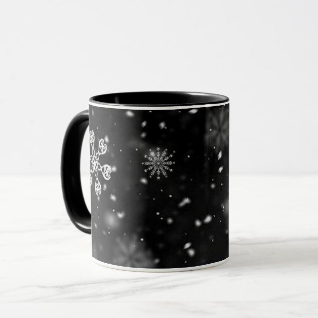 MÖRK STJÄRNIG NATTHIMMEL |  CELESTIAL PRESENT FÖR  MUGG (Framsida vänster)