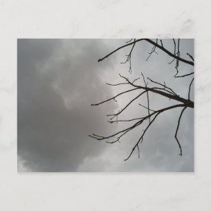 Mörk Storm Clouds Vykort