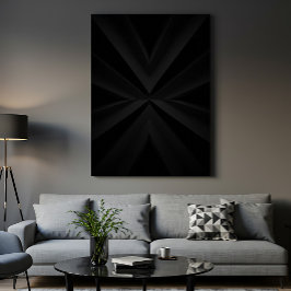 Mörk symmetri canvastryck