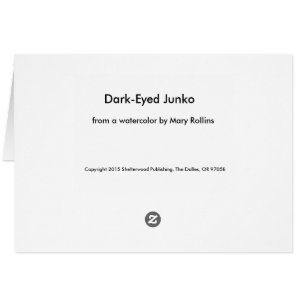 Mörk-Synade Junko Hälsningskort