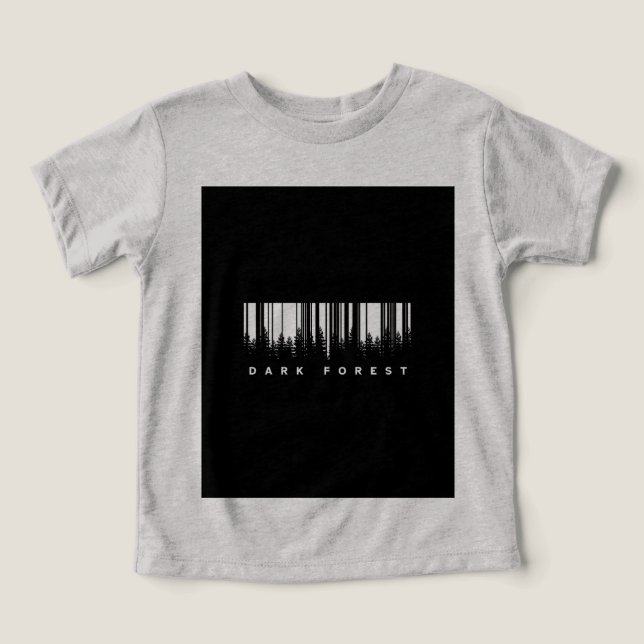 mörk t shirt (Design Framsida)