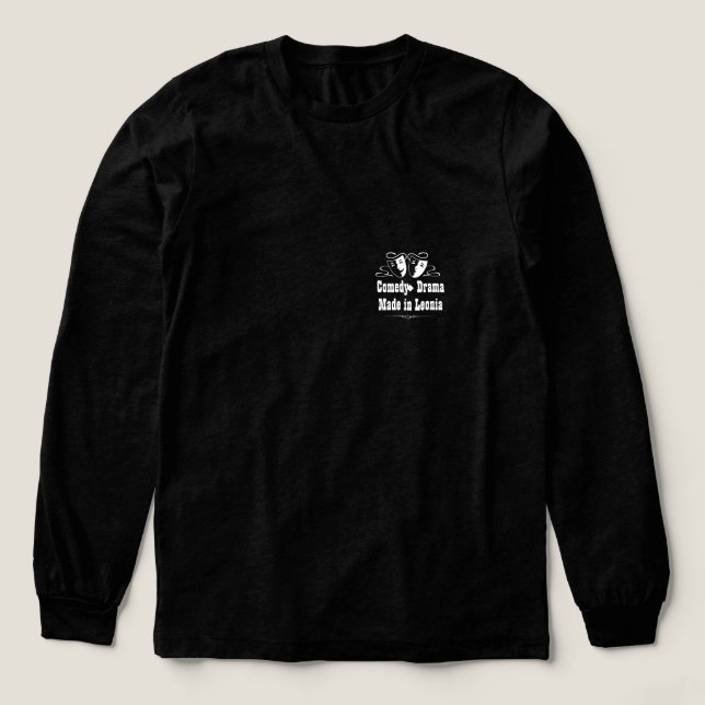 Mörk T-shirt för män eller kvinnor (Design framsida)
