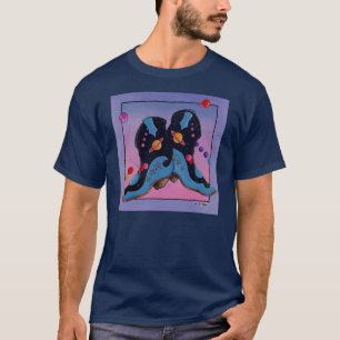 Mörk T-Shirt - Midnight CowboyBoots