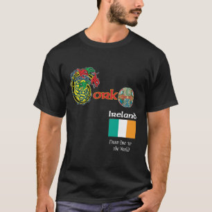 Mörk T skjorta Irland för ståndsmässig kork Tröja