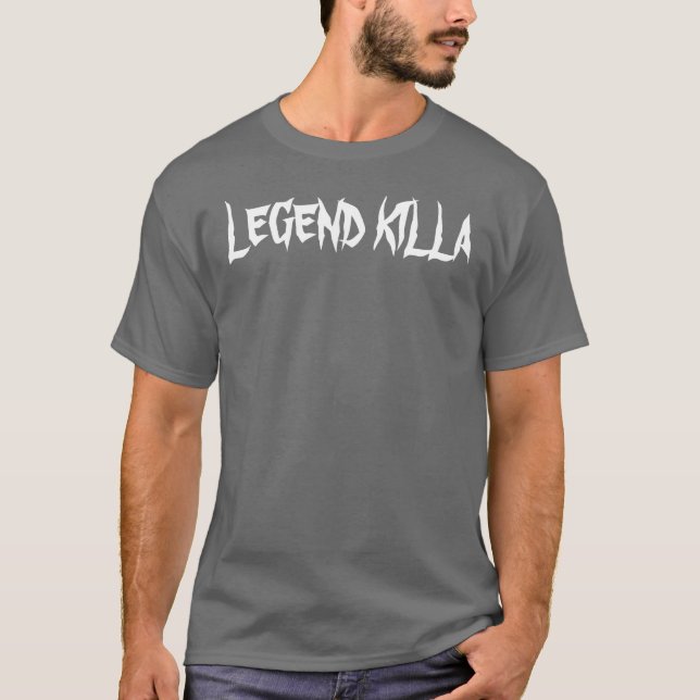 Mörk T-tröja Tee (Framsida)