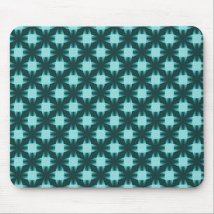 Mörk Teal Daring Disks Mousepad Musmatta