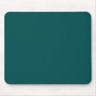 Mörk Teal (fast färg) Musmatta
