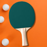 Mörk Teal Solid Färg Pingisracket<br><div class="desc">Mörk Teal Solid Färg</div>