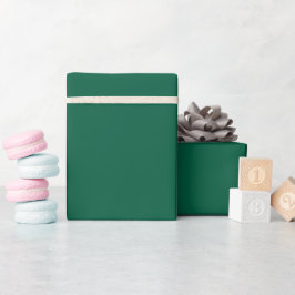 mörk tealgrön mapp mockup ovanför en matchande presentpapper