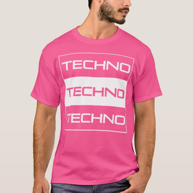 Mörk Techno Progressiv Elektro Raver Kärlek Rave S T Shirt (Framsida)