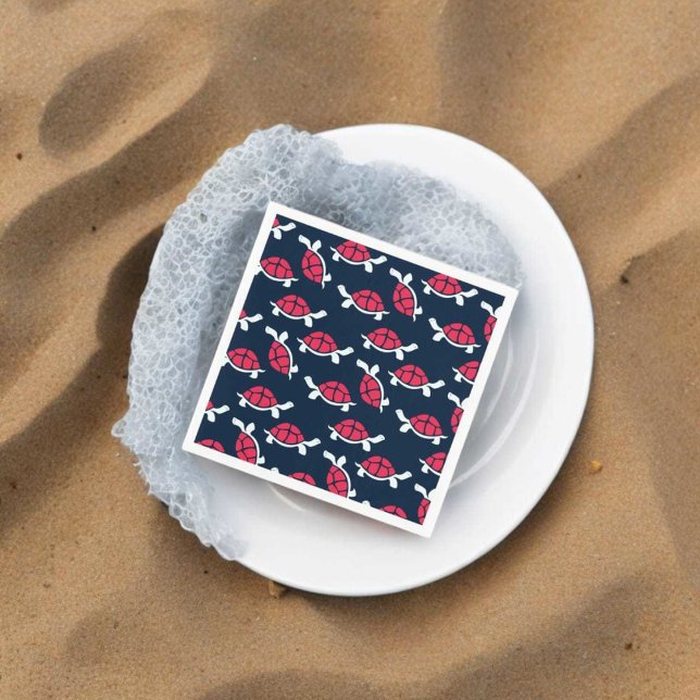 Mörk Theme Tortoise Pappersservett (dinner table napkin)