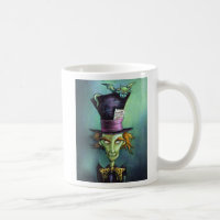 Mörk tokig Hatter från Alice i underland