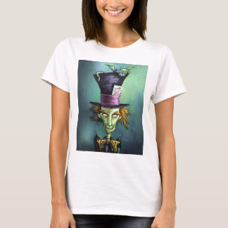 Mörk tokig Hatter från Alice i underland T-shirt