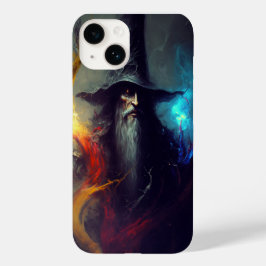Mörk Trollkarl Fantasy Telefonfodral | Magi Konst