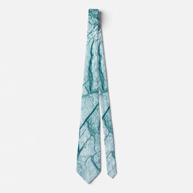 Mörk Turquise Marble look Slips (Framsida)