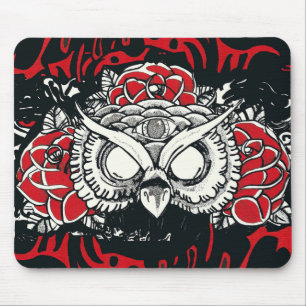 Mörk uggla Mousepad Musmatta