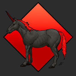 Mörk Unicorn T Shirt