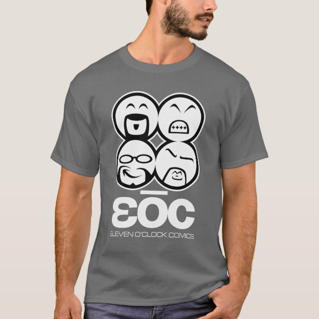 Mörk utslagsplats för EOC [ansikten] Tee Shirt (Framsida)