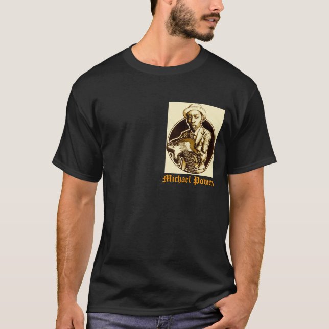 Mörk utslagsplatsdesign för ÖVERHET T-shirt (Framsida)