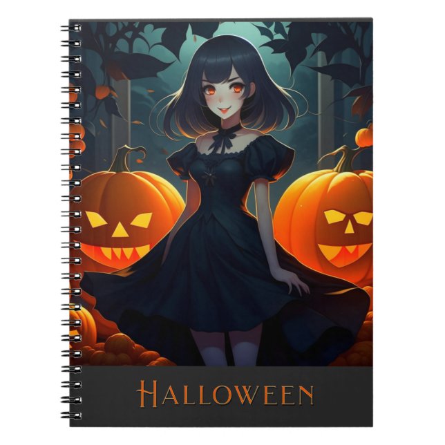 MÖRK VAMPIRE PRINCESS ANTECKNINGSBOK (Framsidan)