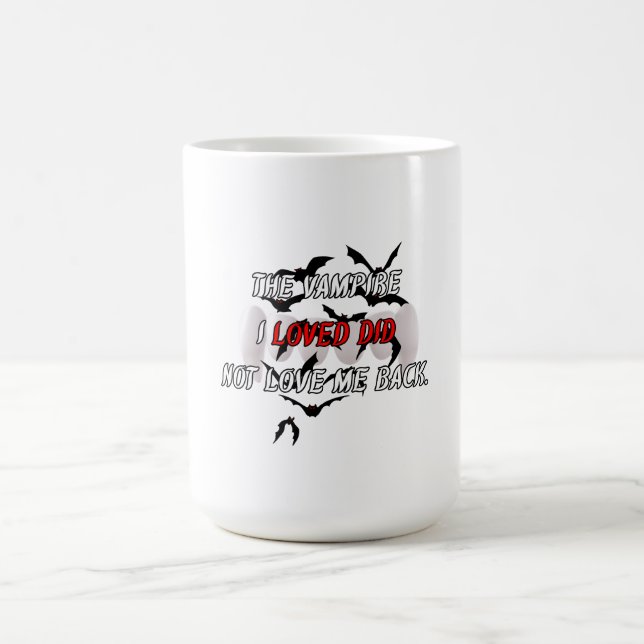 Mörk Vampyr Gotisk Citat Estetisk Kaffemugg (Center)