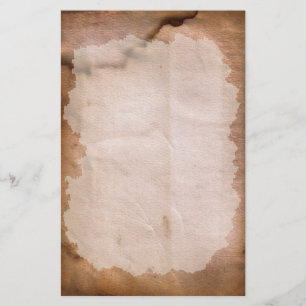 Mörk vatten nedfläckad Stationery Brevpapper