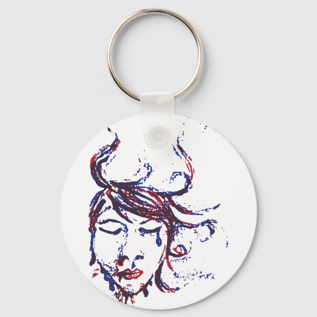 mörk vatten nyckelring (Framsida)