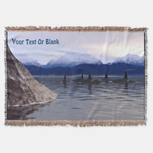 Mörk Vatten Orca Mysfilt