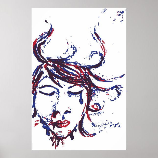 mörk vatten poster (Framsidan)