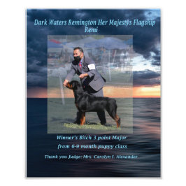 Mörk Vatten Remington Her Majesty’s Flagship Fototryck