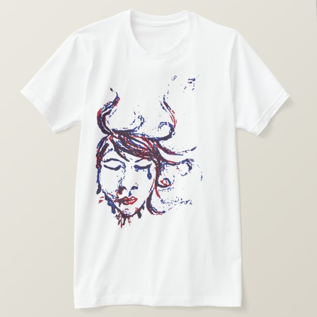 mörk vatten t shirt (Design framsida)