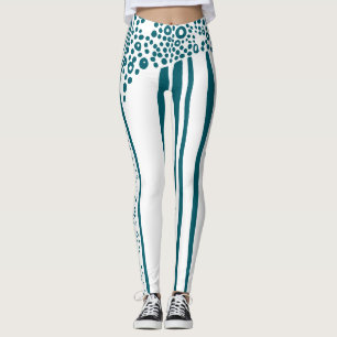 mörk Vattenhaltigt organiskt flöde i modernt skors Leggings