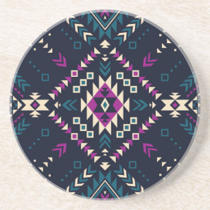 Mörk, vintagens geometri, Navajo. Underlägg