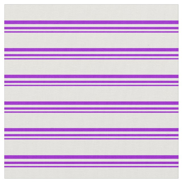 Mörk Violet och White Led Mönster Tyg (Närbild)