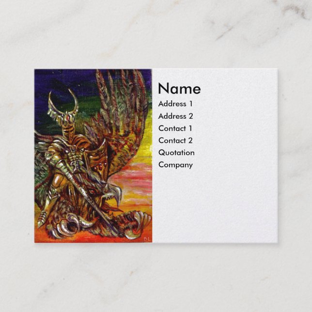 MÖRK Vit pärla Papper Visitkort (Framsida)