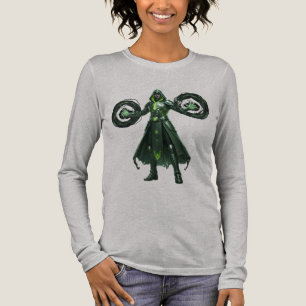 Mörk Warlock Magi Gamer Estetisk Streetwear T Shirt