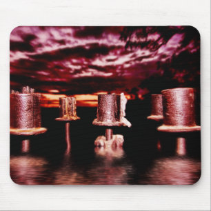 Mörk Weather Candle Mousepad Musmatta