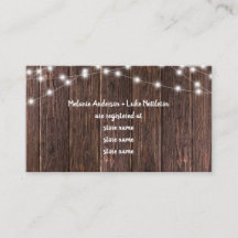 Mörk Wood and Ljus Möhippa-presentregister