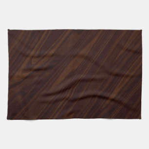 Mörk wood bakgrund kökshandduk