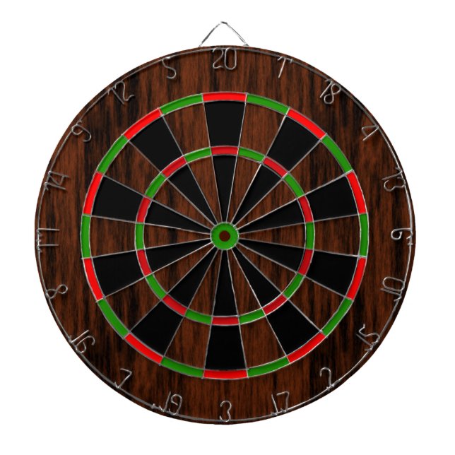 Mörk Wood design Darttavla (Framsidan)