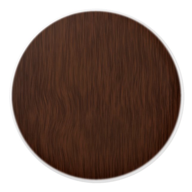 Mörk Wood Grain-synbakgrund Knopp (Framsidan)
