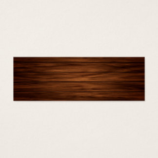 Mörk Wood Litet Visitkort