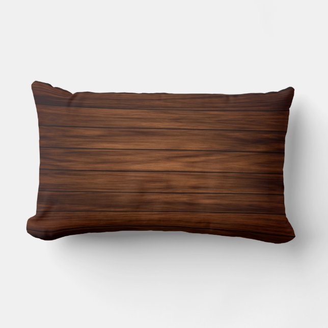 Mörk Wood Lumbarkudde (Framsida)