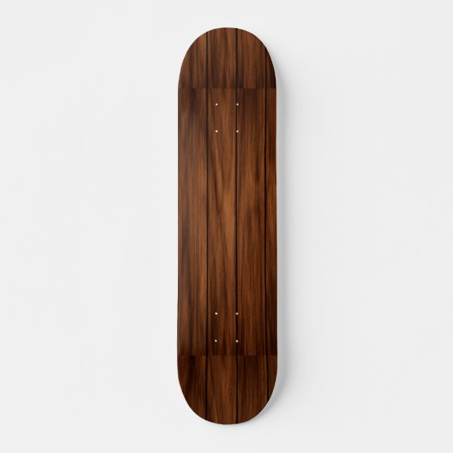 Mörk Wood Skateboard Bräda 19,5 Cm (Framsida)