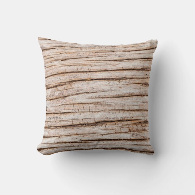 Mörk wood struktur. Abstraktens bakgrund Vintageab Kudde (Framsida)
