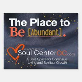 Mörk Yard Sign - Ställe ska vara överflödigt